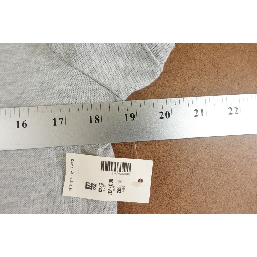 Aeropostale Womens Size XL Heather Gray Short Sleeve Uniform Pique Polo NWT - Picture 7 of 9